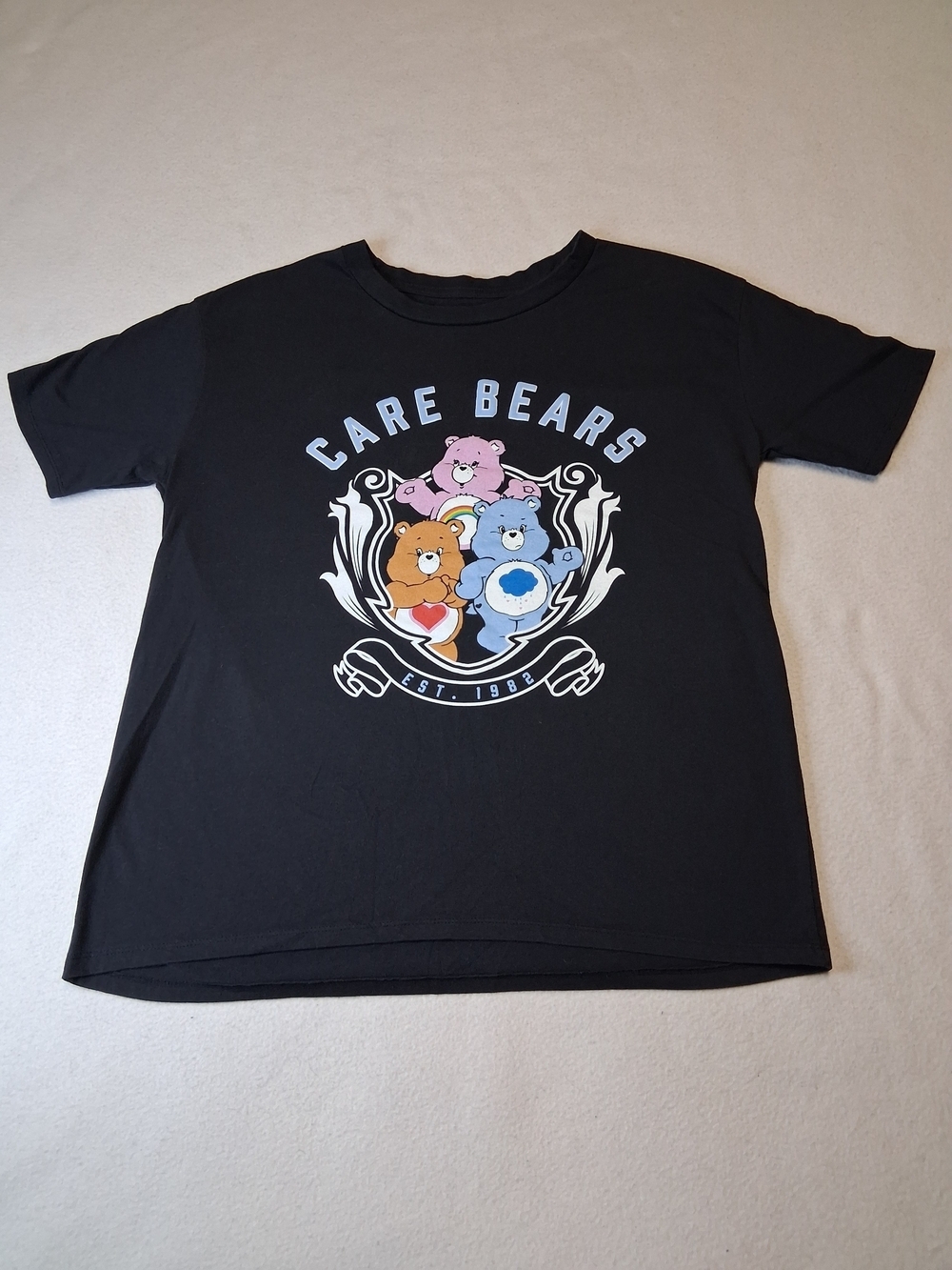 4/20$ Care Bears Black Graphic Tee for Kids